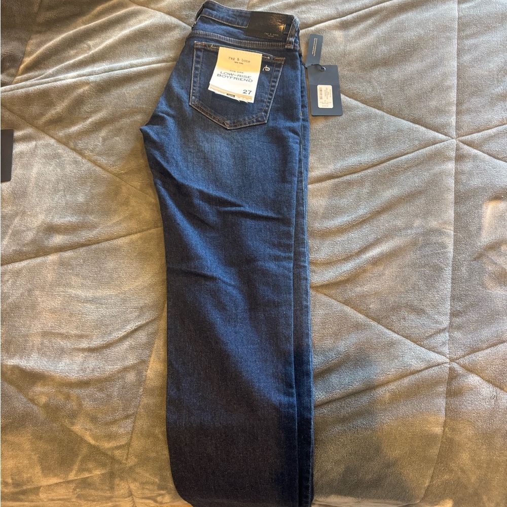 Dark Blue Denim Jeans